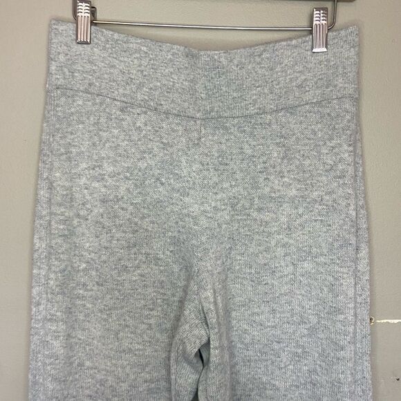 Club Monaco NWT Heather Grey High-Rise Wool Blend Sweater Pants Size Medium - Picture 4 of 5